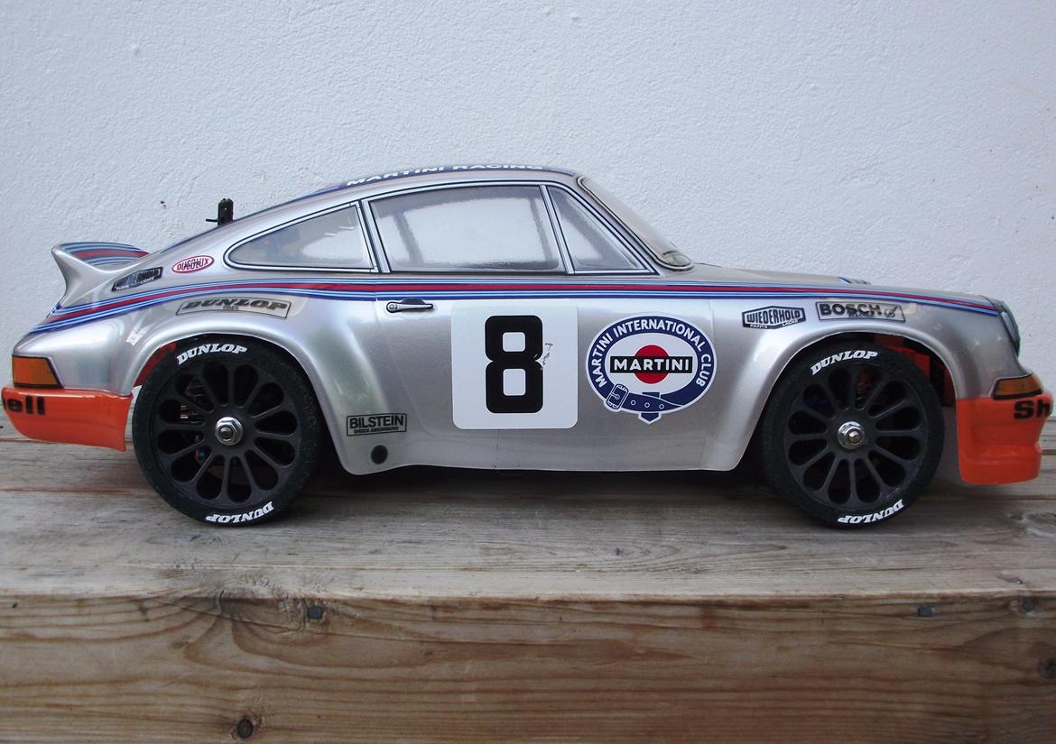 Bil Tamiya M05 - "FunnyRacing" - Porsche 911 RSR Martini Racing fra 1973 billede 1