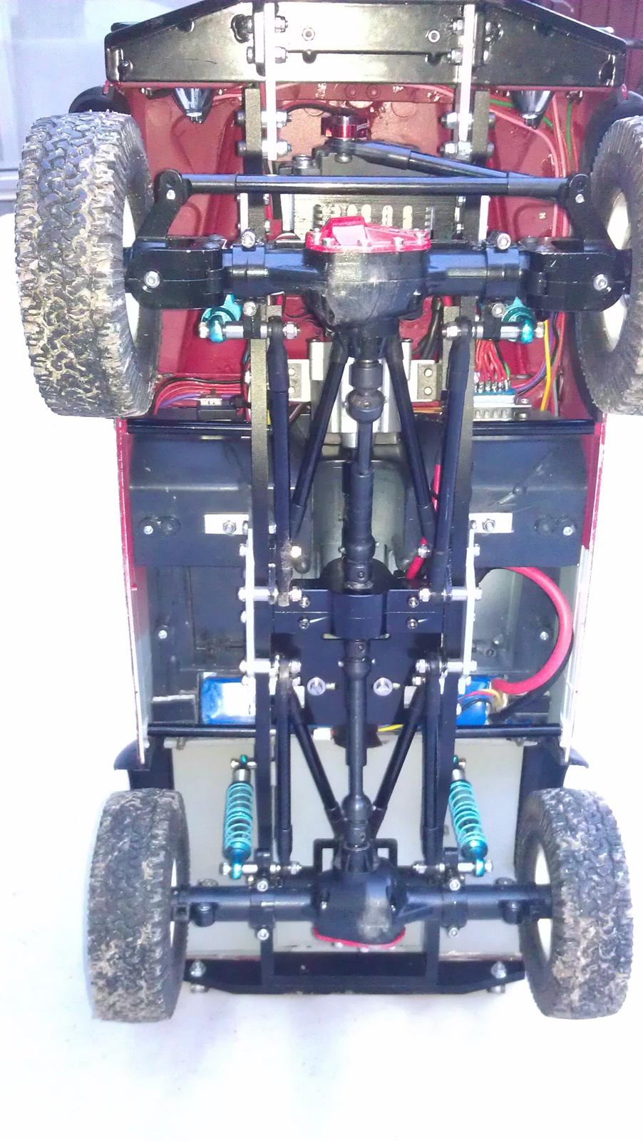 Off-Roader RC4WD gelænde / Land Rover. "solgt" billede 17