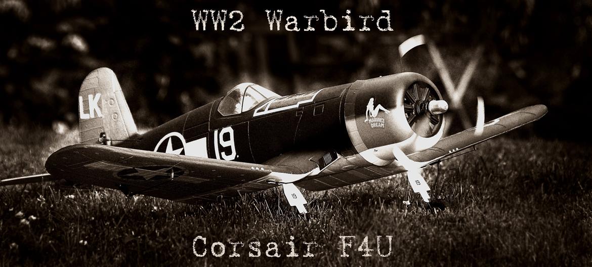 Fly Corsair F4U  Parkzone billede 1