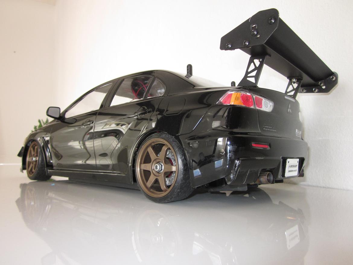 Bil Nanda Sniper RTR Mitsubishi Lancer Evo X billede 1