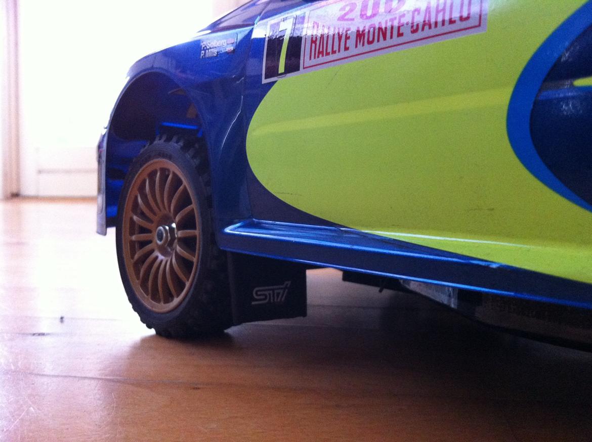 Bil DF-03Ra Subaru Impreza Rally - Hjemmelavet stænklapper i venstre side foran billede 12