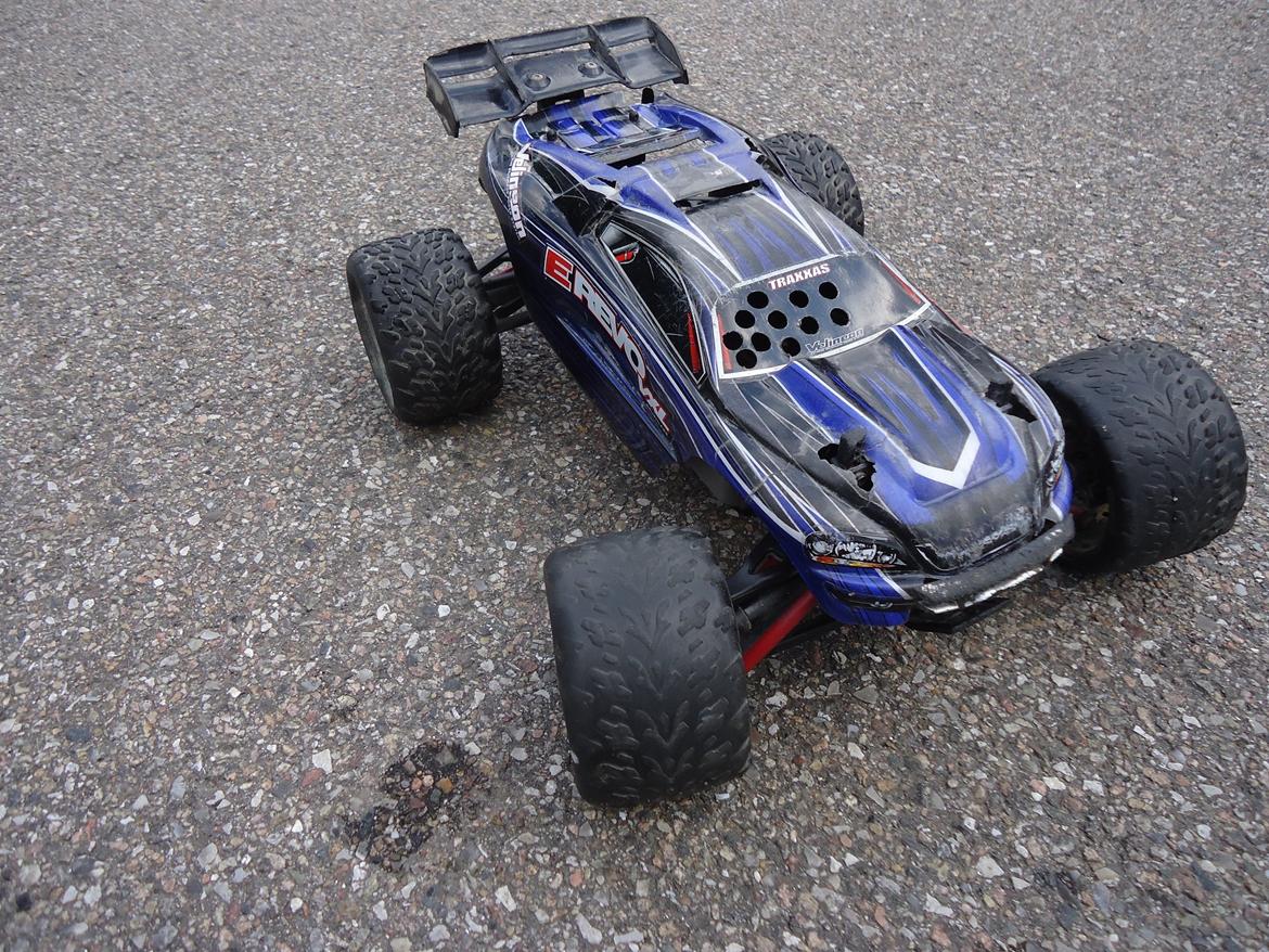 Bil traxxas E-revo vxl solgt billede 2
