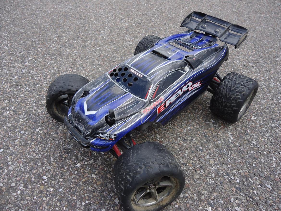 Bil traxxas E-revo vxl solgt billede 3