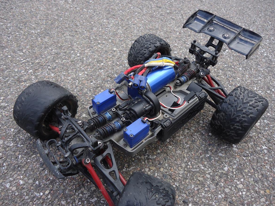 Bil traxxas E-revo vxl solgt billede 4