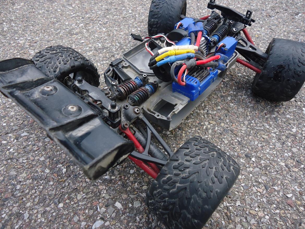 Bil traxxas E-revo vxl solgt billede 6
