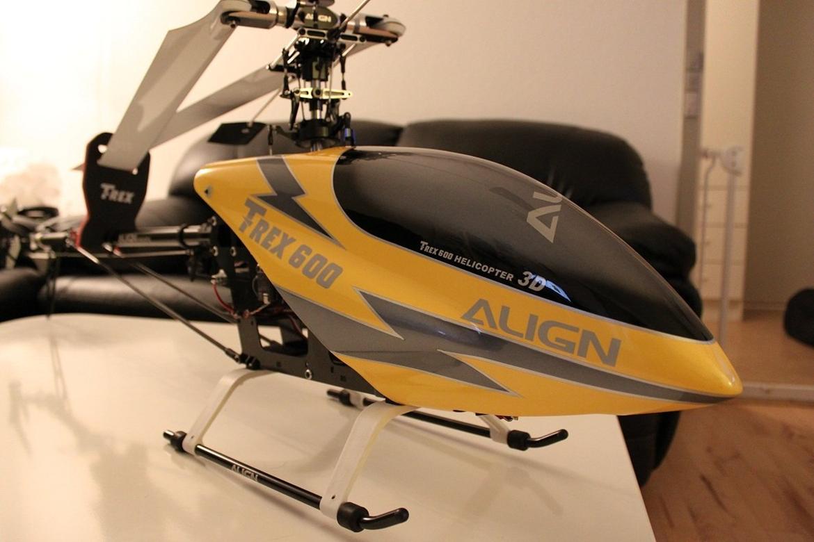 Helikopter T-REX 600 ESP 3D PRO billede 7