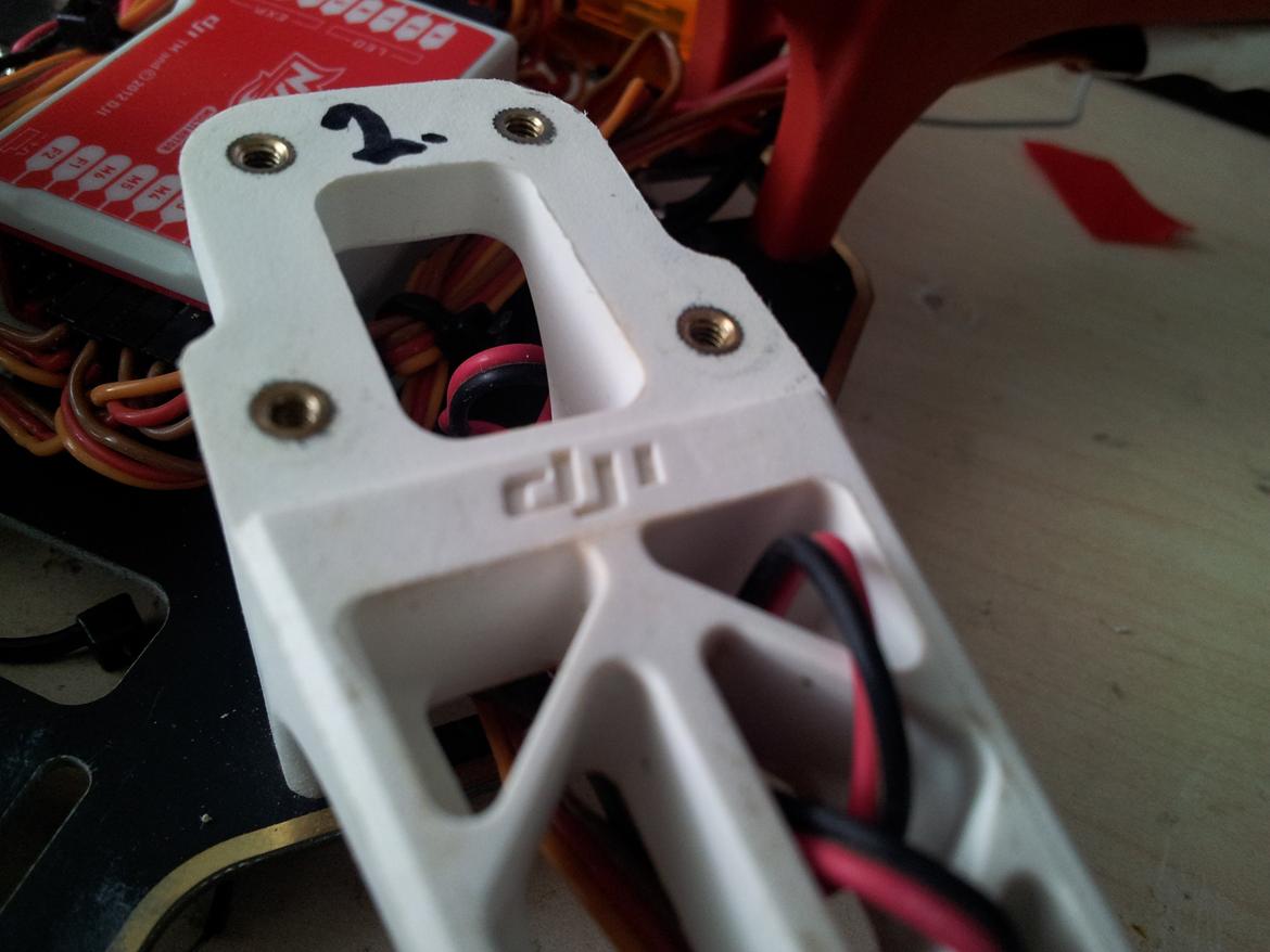 Multirotor dji f450 naza-m+gps fpv go pro 2 billede 9