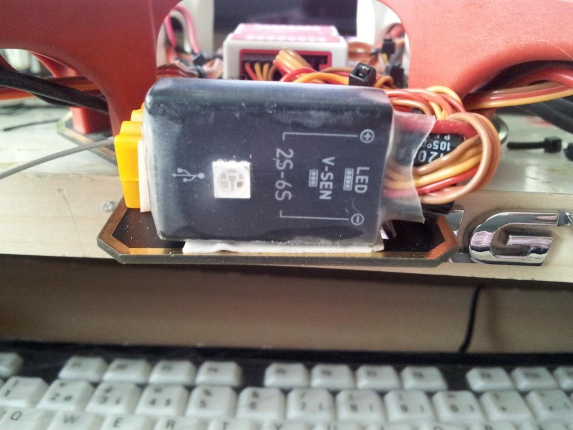 Multirotor dji f450 naza-m+gps fpv go pro 2 billede 14