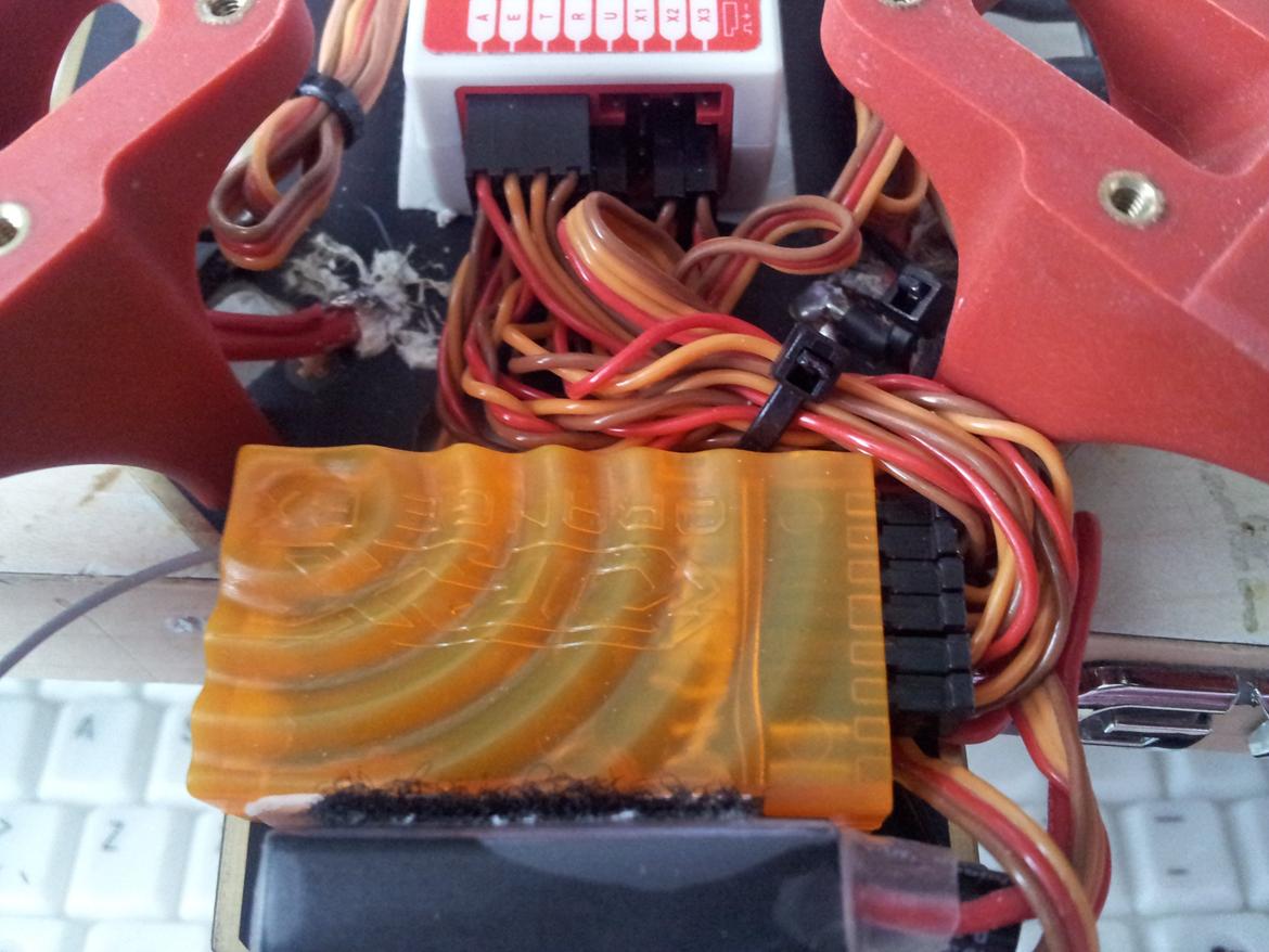 Multirotor dji f450 naza-m+gps fpv go pro 2 billede 15