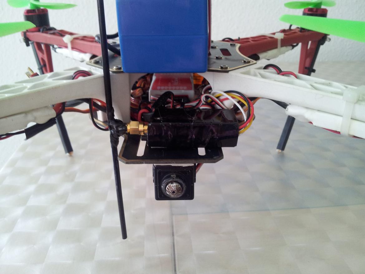 Multirotor dji f450 naza-m+gps fpv go pro 2 billede 6