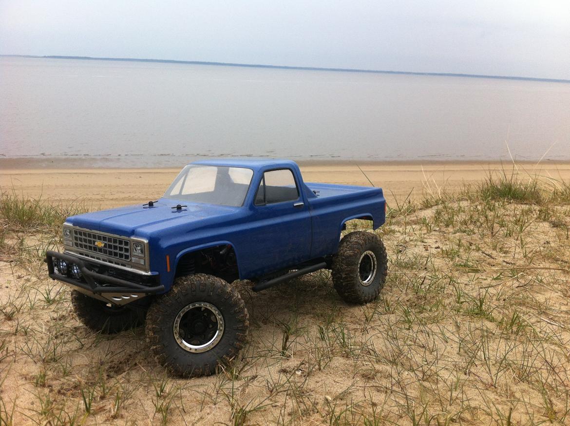 Off-Roader Scx 10 chevrolet k10 pickup billede 4