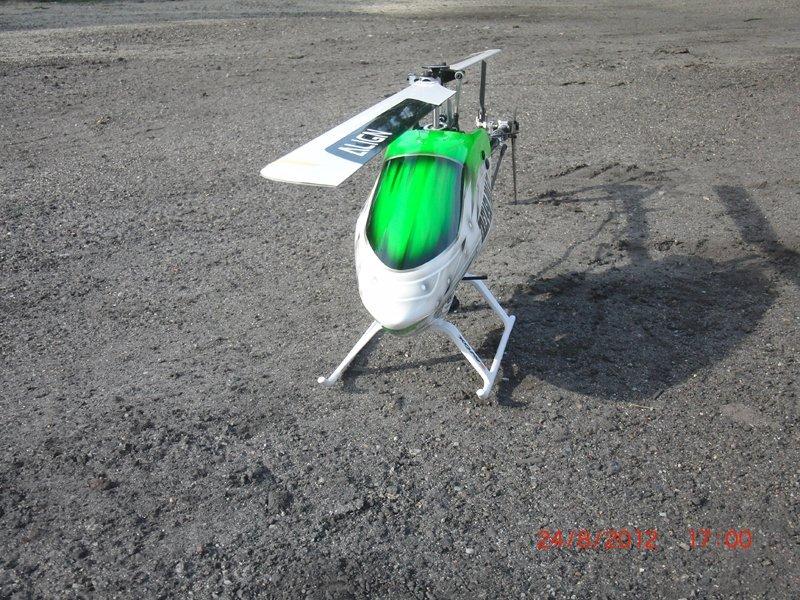 Helikopter Align T-Rex 450 Pro [Brændt] - Klar til første test. billede 8