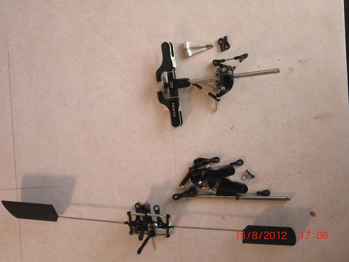 Helikopter Align T-Rex 450 Pro [Brændt] - Ombygningen til DFC. billede 11