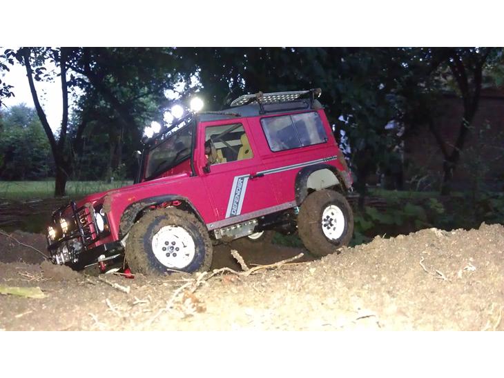 Off-Roader RC4WD gelænde / Land Rover. "solgt" billede 1