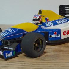 Bil Tamiya F101 Williams Renault - Nigel Mansell