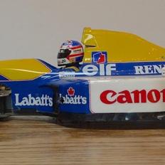Bil Tamiya F101 Williams Renault - Nigel Mansell