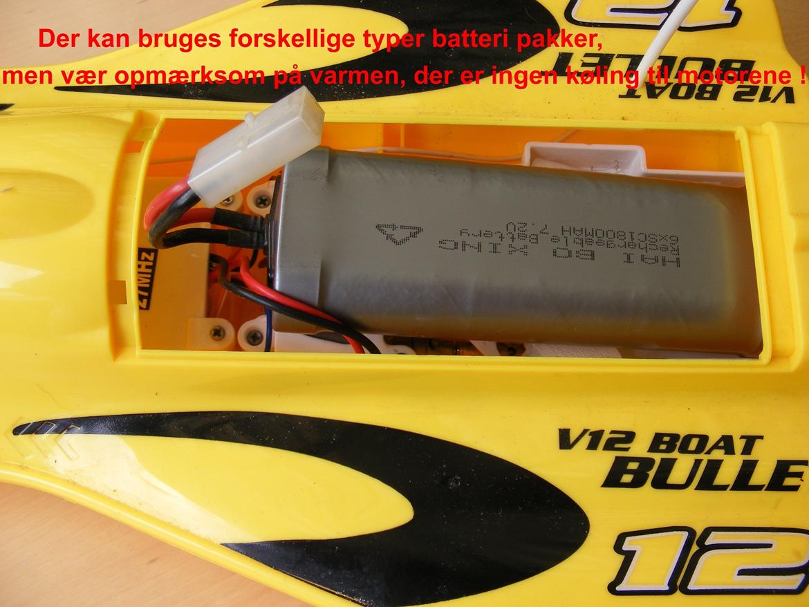 Båd V12 Bullet speedbåd(e) billede 9