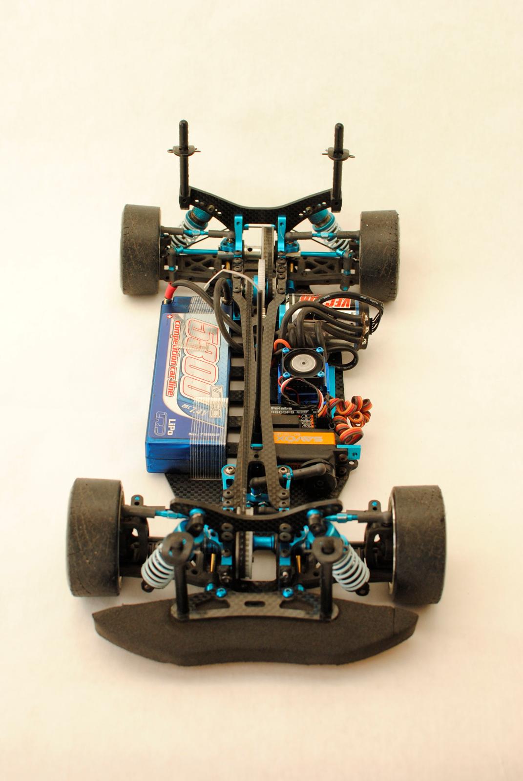 Bil Tamiya TRF416 World Edition billede 14