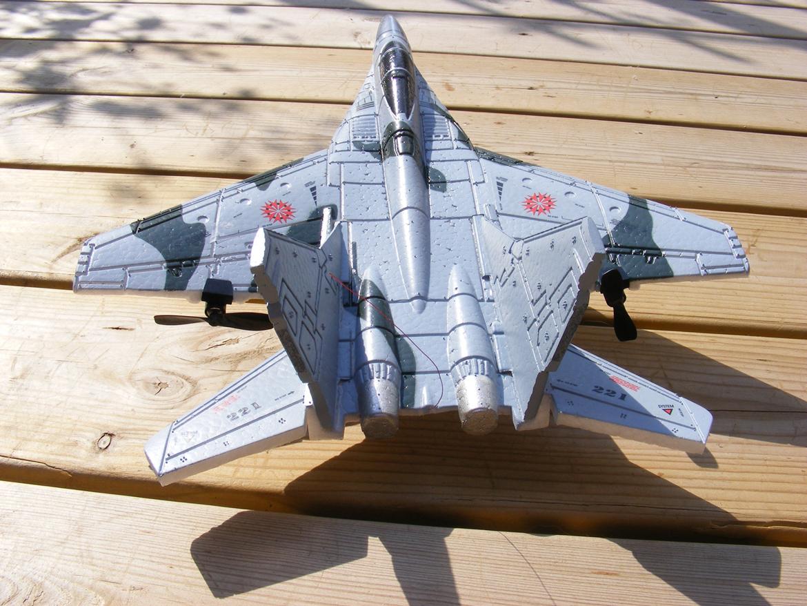 Fly Silverlit F18 Hornet rc jet fly billede 2