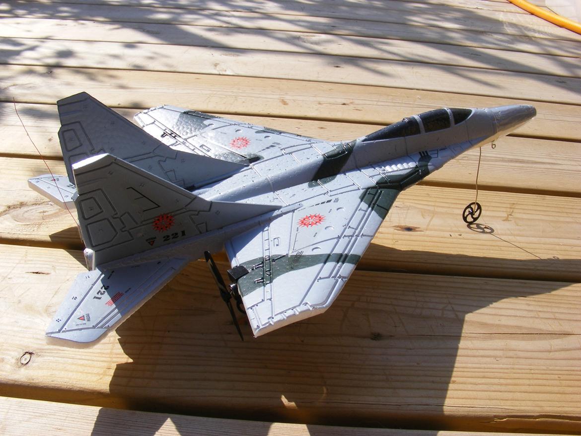 Fly Silverlit F18 Hornet rc jet fly billede 4
