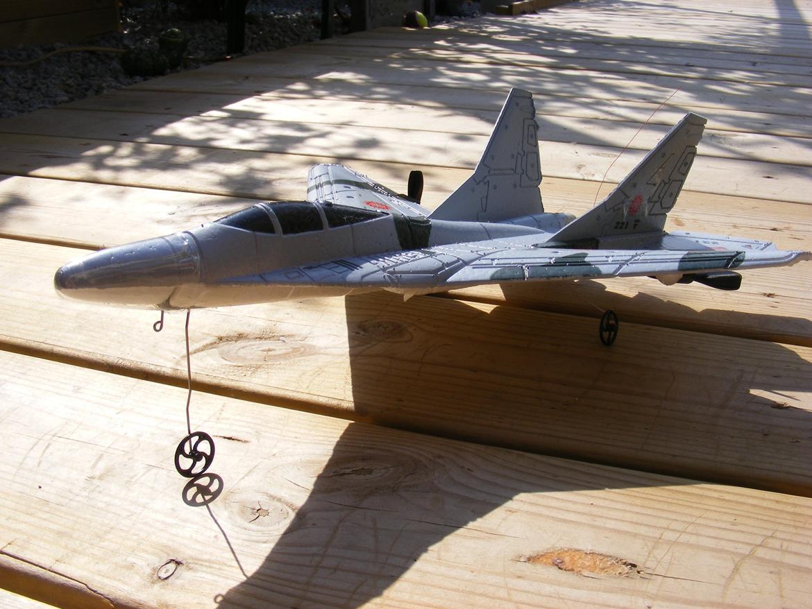 Fly Silverlit F18 Hornet rc jet fly billede 5