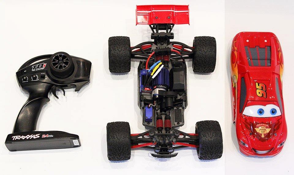 Bil Traxxas E-Revo 1/16 VXL billede 10