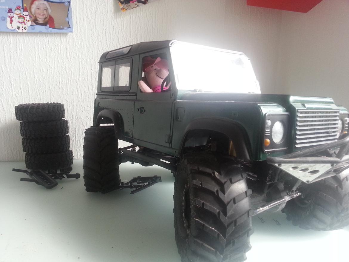 Off-Roader axial scx 10 land rover billede 4