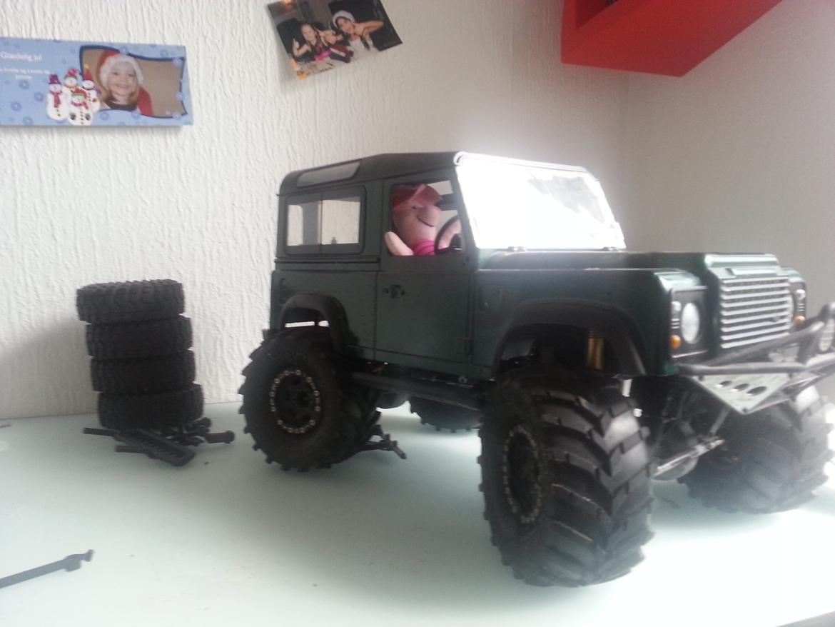 Off-Roader axial scx 10 land rover billede 1