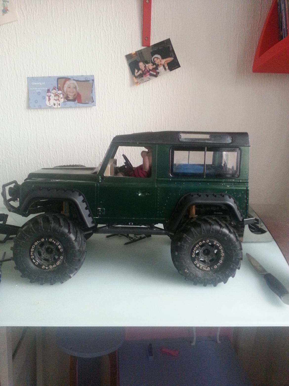 Off-Roader axial scx 10 land rover billede 6