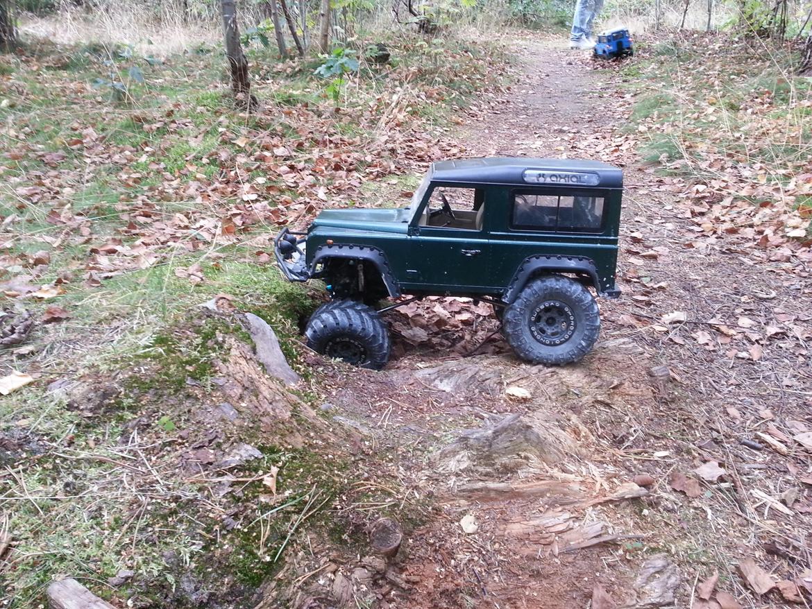 Off-Roader axial scx 10 land rover billede 9
