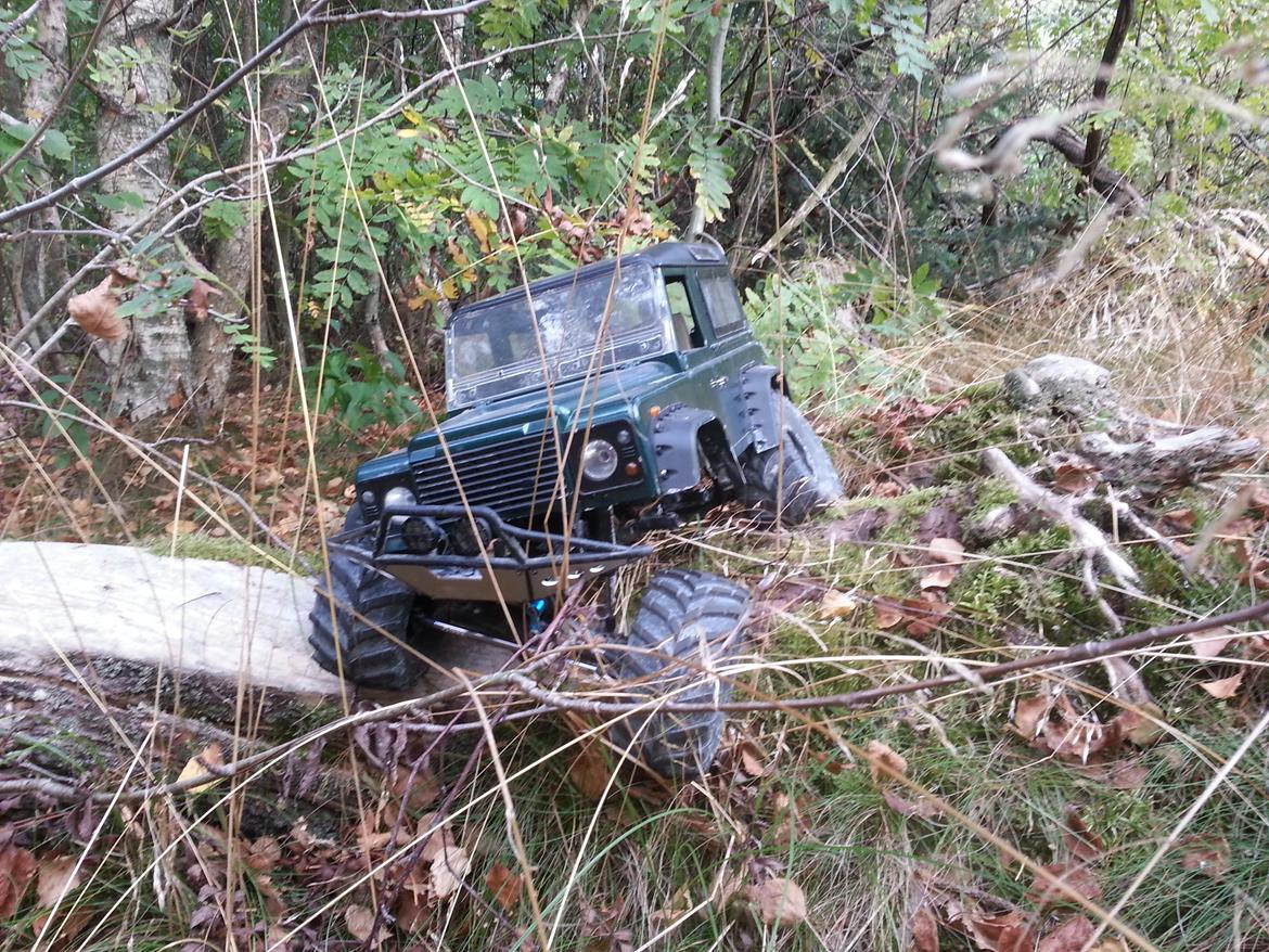 Off-Roader axial scx 10 land rover billede 11