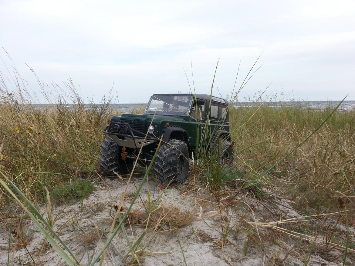 Off-Roader axial scx 10 land rover billede 13