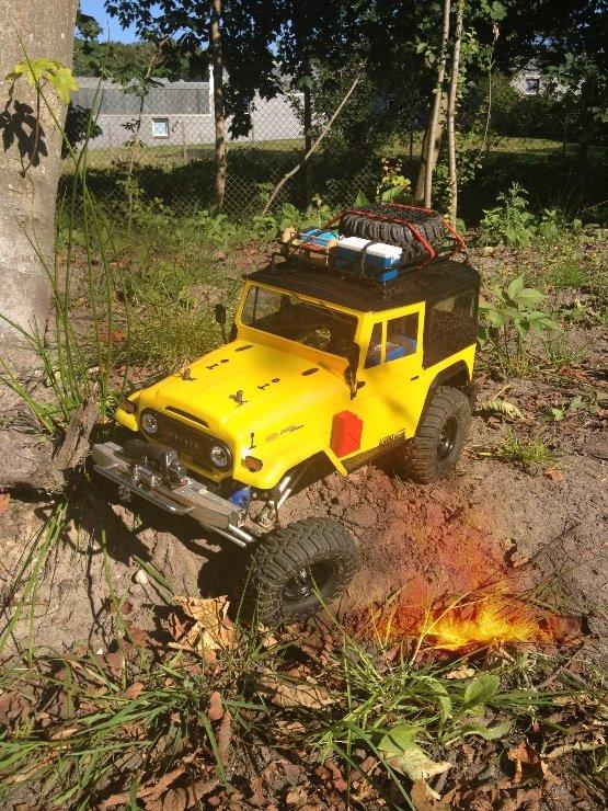 Off-Roader Axial TCS X-trail custom billede 18