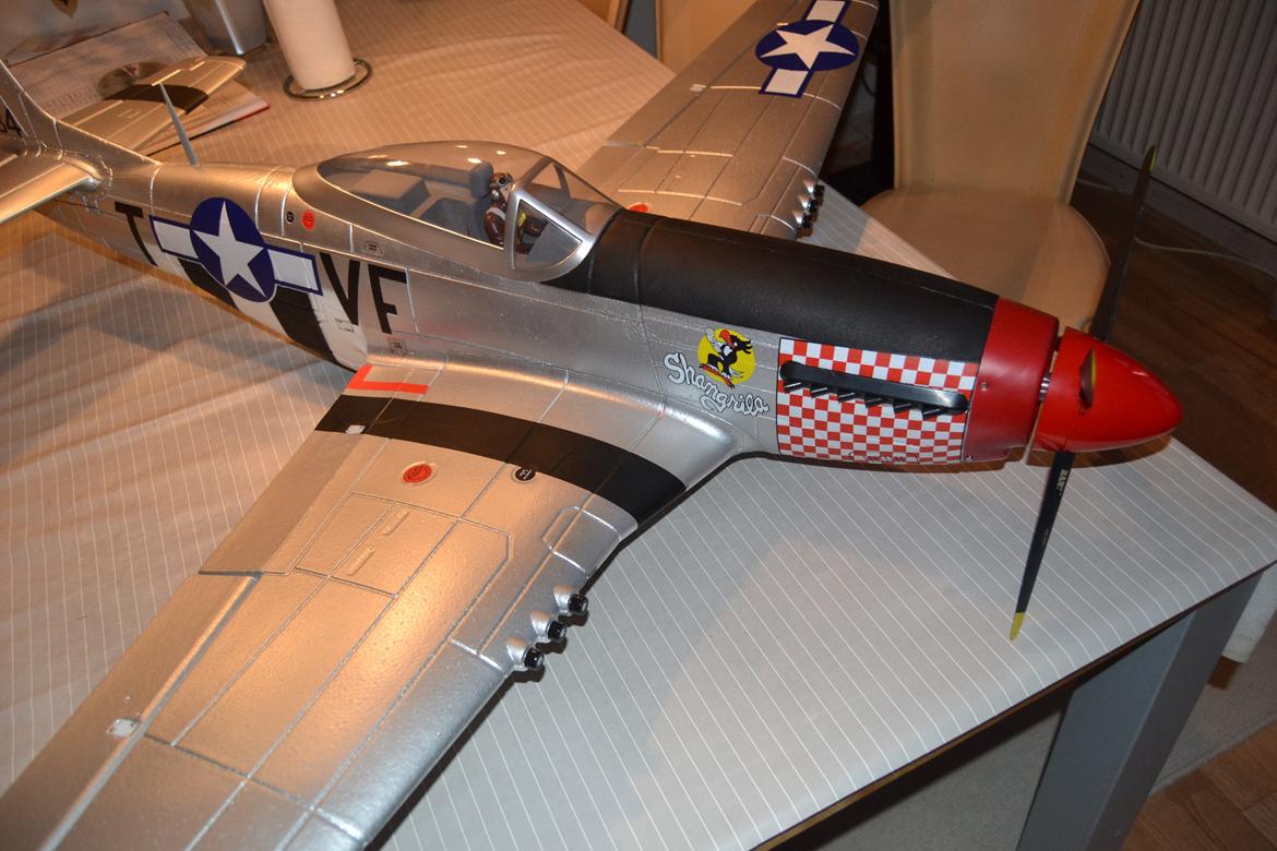 Fly Mustang P 51D  FMS billede 1