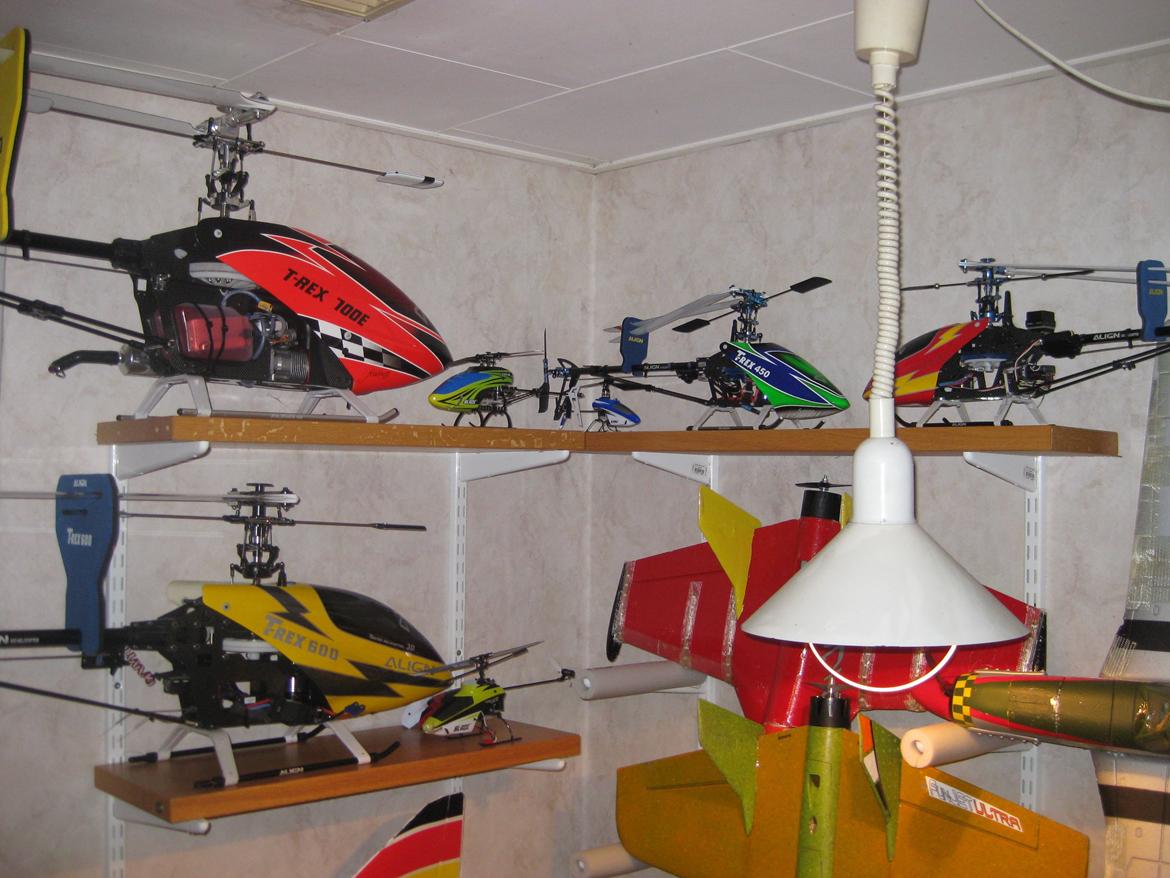 Helikopter Align T-REX 700 nitro Limited Edition (solgt) billede 17