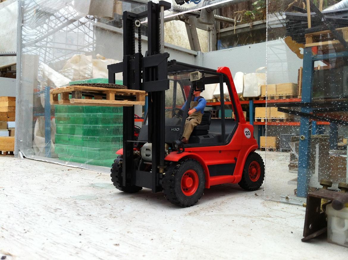 Maskiner | Linde H50 gaffeltruck billede 1