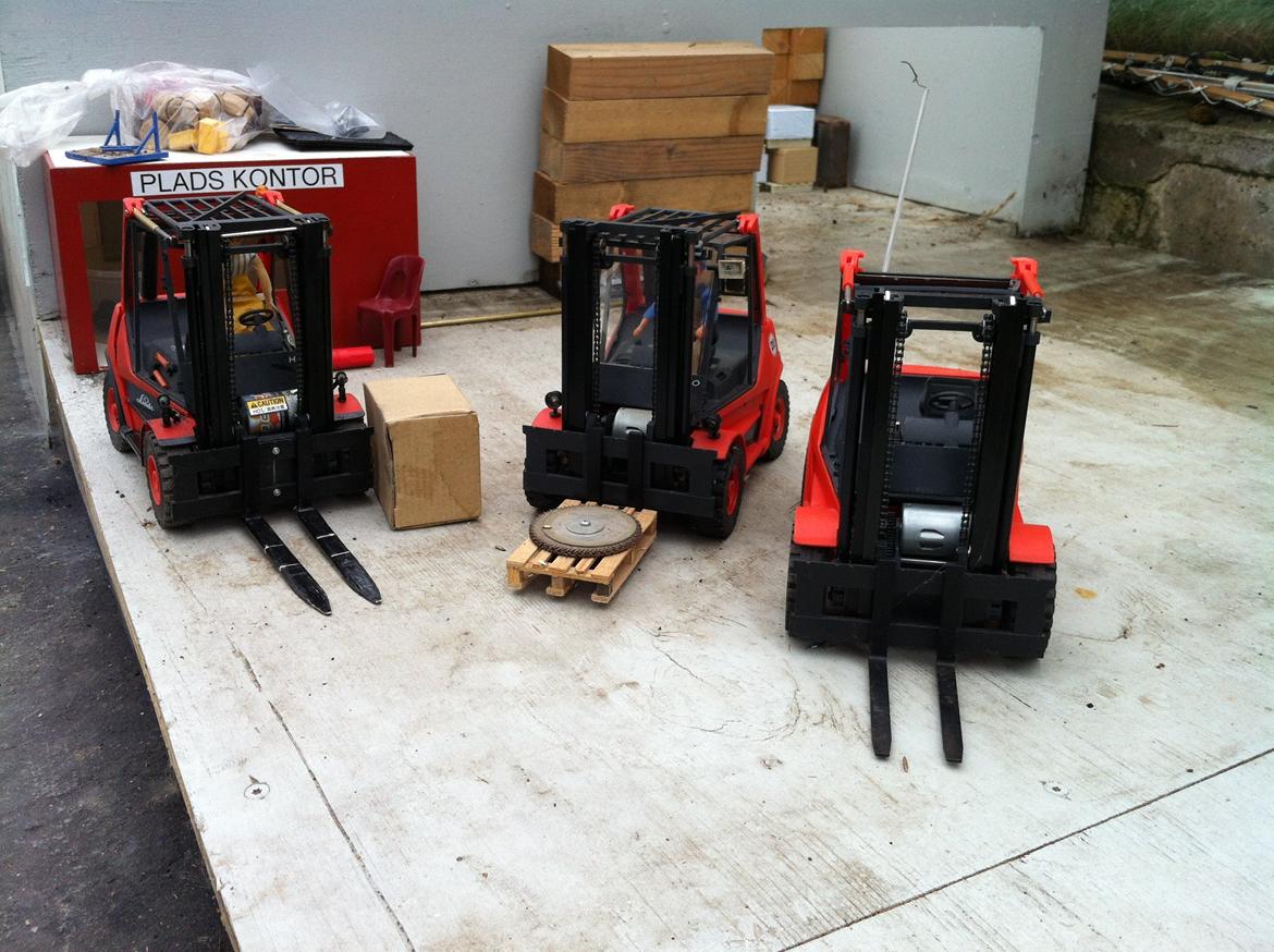 Maskiner | Linde H50 gaffeltruck billede 5