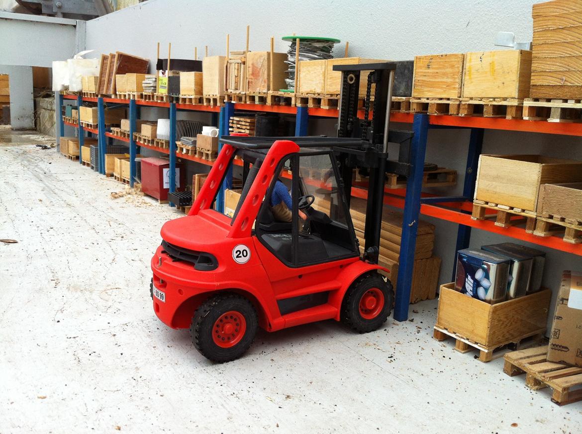 Maskiner | Linde H50 gaffeltruck billede 8