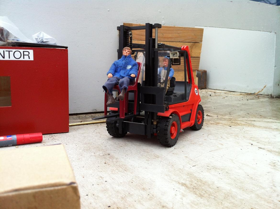 Maskiner | Linde H50 gaffeltruck billede 11