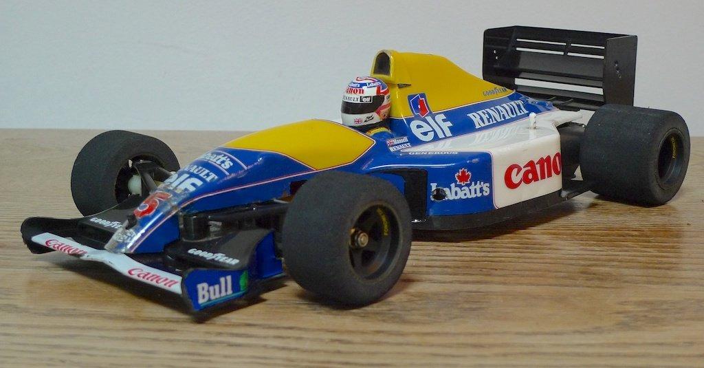 Bil Tamiya F101 Williams Renault - Nigel Mansell billede 1