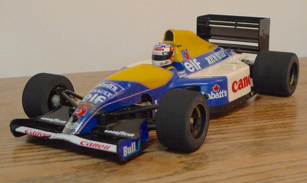 Bil Tamiya F101 Williams Renault - Nigel Mansell billede 2