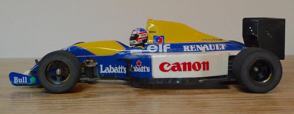 Bil Tamiya F101 Williams Renault - Nigel Mansell billede 3