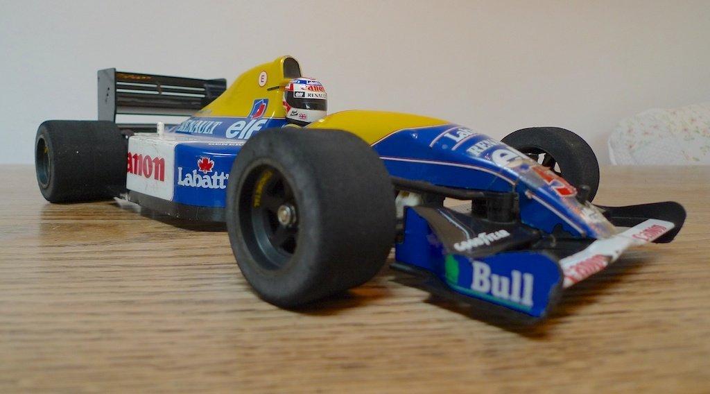 Bil Tamiya F101 Williams Renault - Nigel Mansell billede 6