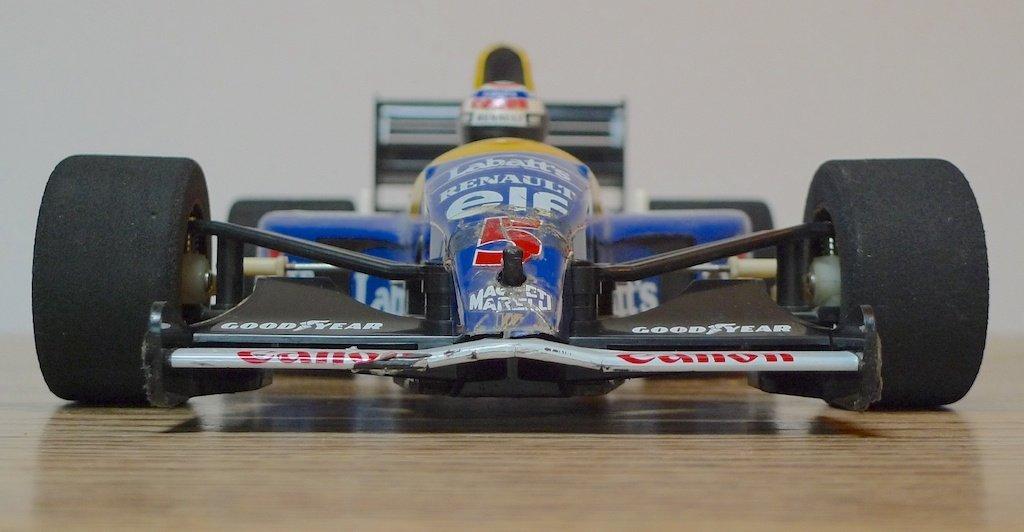 Bil Tamiya F101 Williams Renault - Nigel Mansell billede 7