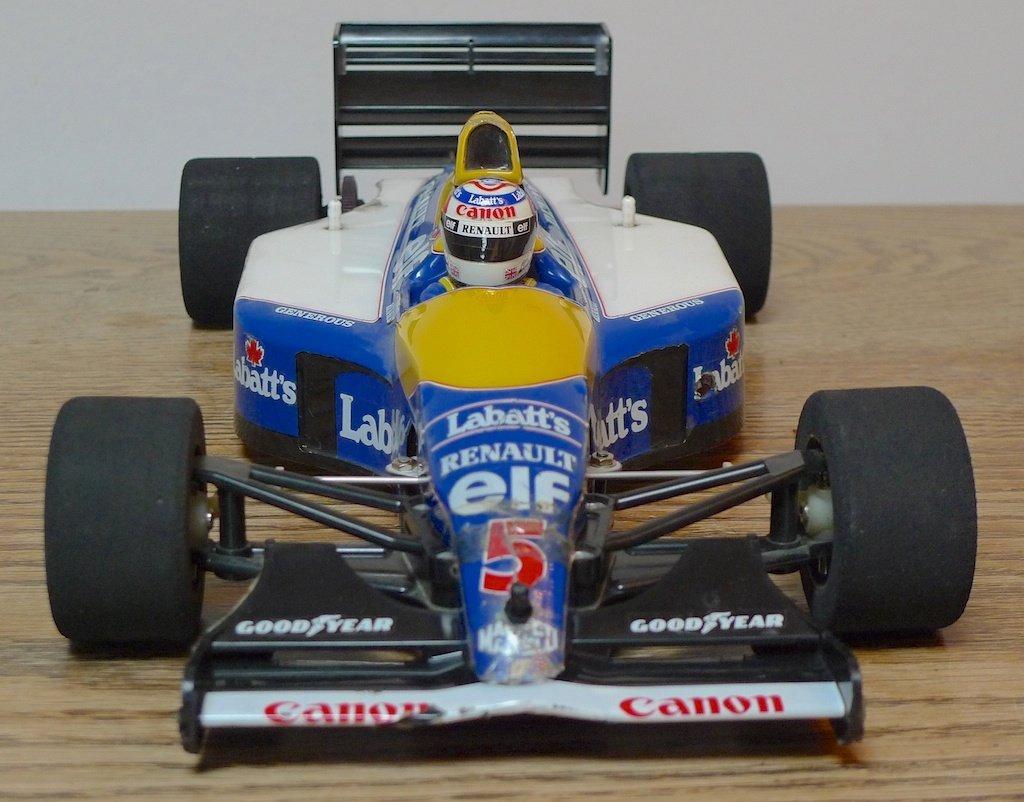 Bil Tamiya F101 Williams Renault - Nigel Mansell billede 8