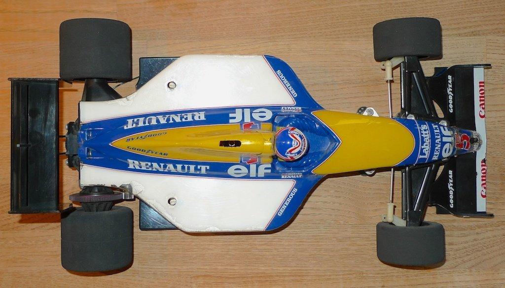 Bil Tamiya F101 Williams Renault - Nigel Mansell billede 9