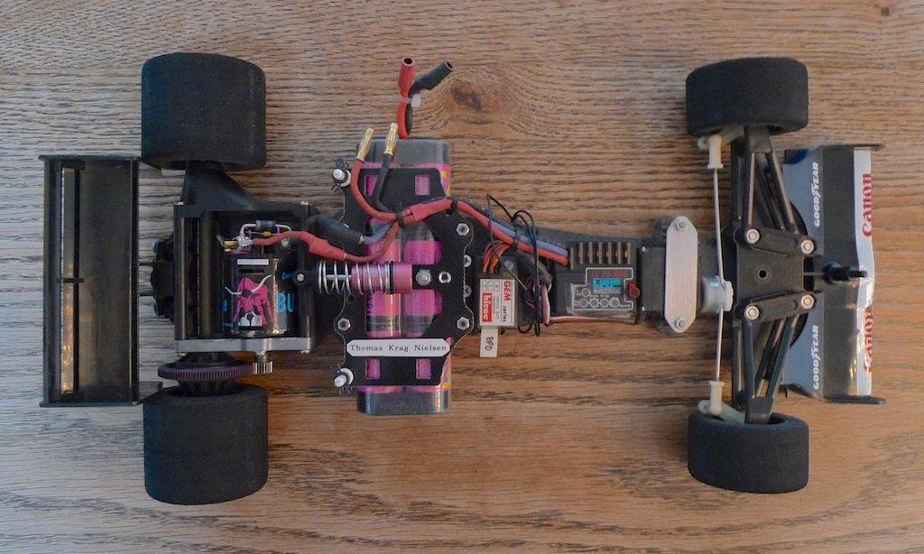 Bil Tamiya F101 Williams Renault - Nigel Mansell billede 10