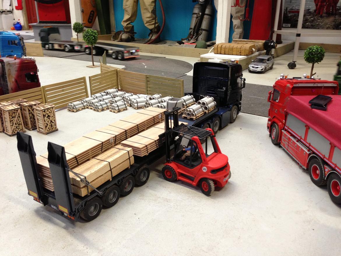 Maskiner | Linde H50 gaffeltruck billede 14