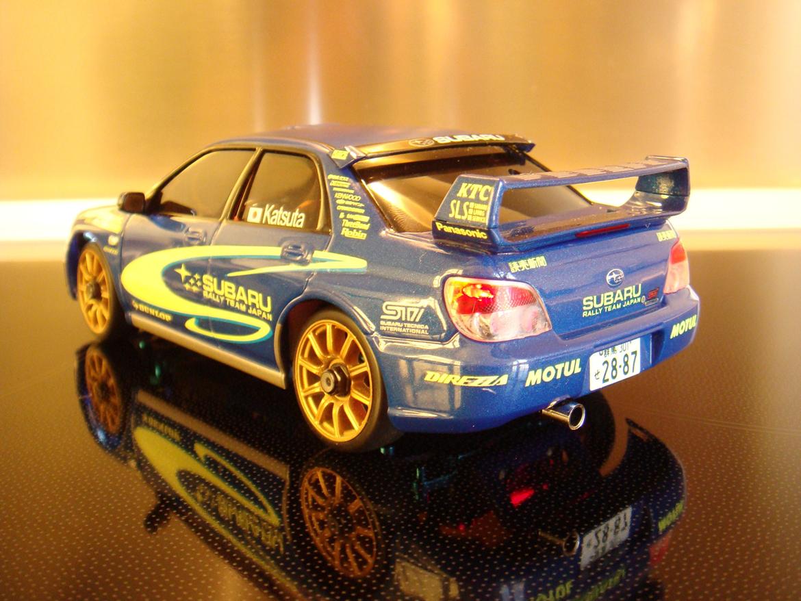 Bil MINI-Z AWD  subaru STi billede 1