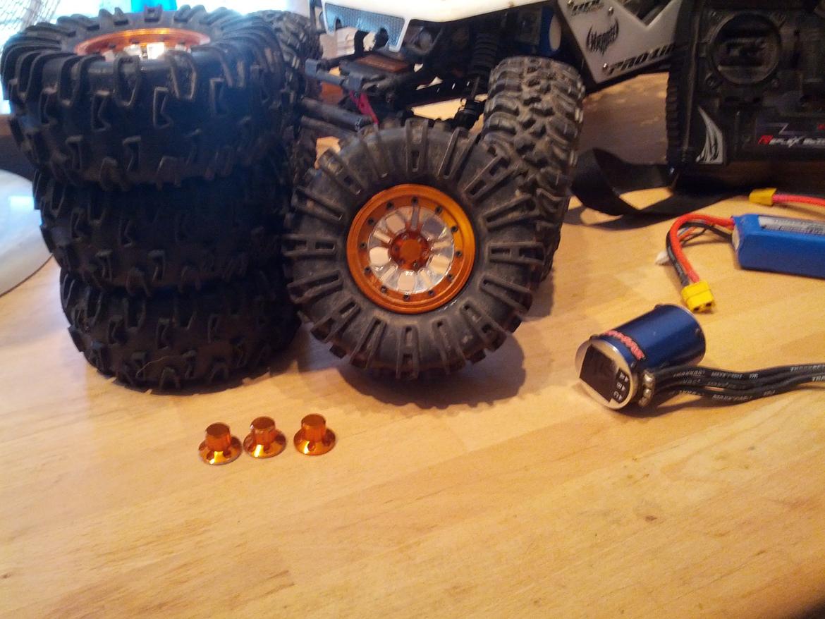 Off-Roader Axial Wraith "Terminator" "Solgt" billede 19